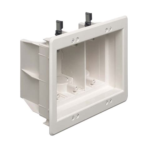 recessed metal outlet box|recessed outlet box for range.